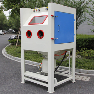 Machine de sablage haute performance KF-9080P, cabine de sablage à grains d'acier pour la finition des surfaces métalliques - Product Image 3
