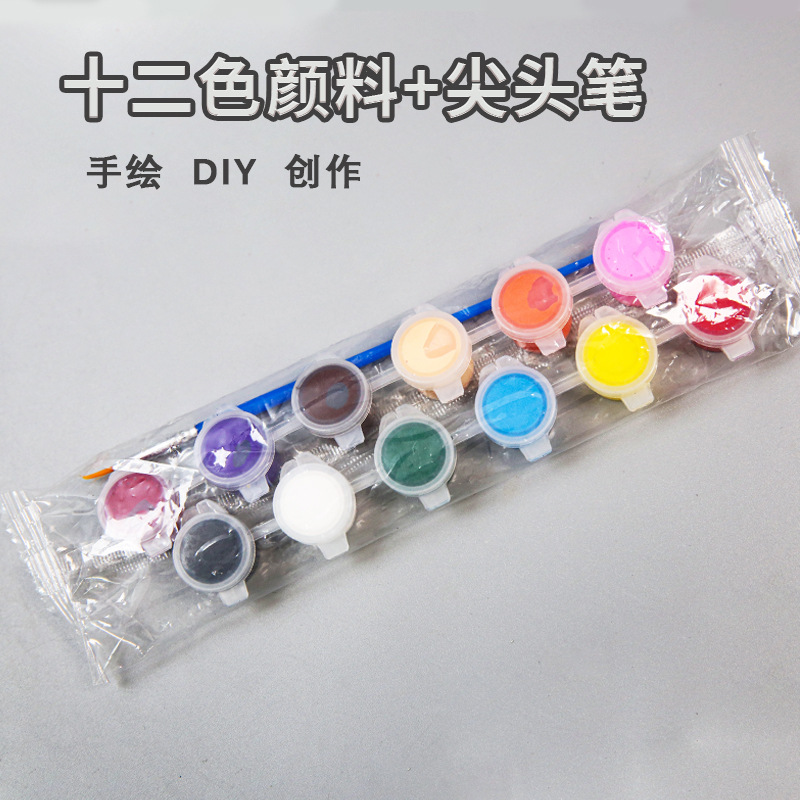 Stylo gouline pigmenté 12 couleurs