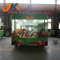 Camionnette alimentaire mobile double étage électrique, résistante à la rouille, pour café, crème glacée, restauration rapide, type mini-bus, remorque personnalisée
