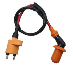 คอยล์จุดระเบิด GY6 125-20CC หม้อแปลงไฟฟ้าแรงสูง สีส้ม สำหรับรถจักรยานยนต์ รุ่นปรับปรุงใหม่ - Product Image 3