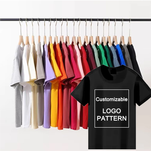 T-shirt vintage da uomo in puro cotone 180 GSM, oversize, a maniche corte, comoda per l'estate - Product Image 1