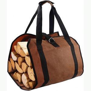 Échantillon gratuit : sac d'accessoires pour cheminée sur mesure, durable, sac de transport pour bûches, sac de rangement pour bois de chauffage. - Product Image 1