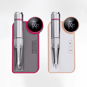 High Performance Nail <b>Drill</b> Machine Brushless Motor Quiet Low Noise Plastic Rechargeable Versatile for Salon Home Manicure Use - Product Image 1