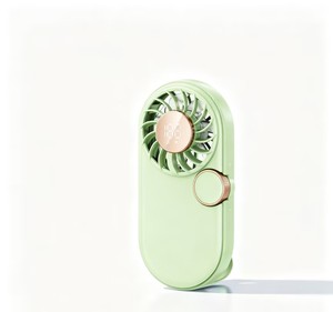 Ventilateur portable miniature léger à 5 vitesses, batterie polymère 1200 mAh, rechargeable par Type-C - Product Image 1