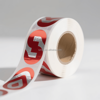 Étiquettes personnalisées en PVC imperméable, impression couleur CMYK, logo de produit personnalisé pour les bougies