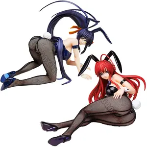 32cm FREEing B 스타일 고등학교 DxD 섹시한 애니메이션 그림 Rias Gremory Bunny 소녀 액션 피규어 akero Himejima 입상 인형 장난감