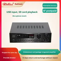 Amplificateur de karaoké professionnel TAP-8000 USB/SD Salle de conférence Salle de karaoké Salle de classe Café Ménage