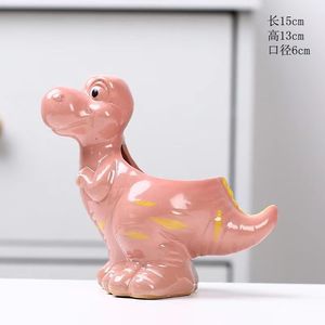 Mini maceta suculenta de cerámica para jardín, macetas de plantas de escritorio con dibujos de animales bonitos, macetas ecológicas para el hogar de Cactus - Product Image 6