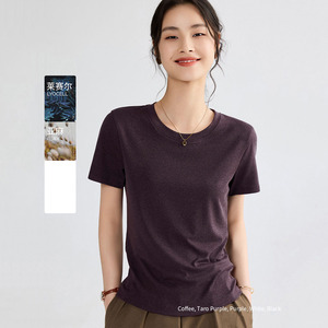 Nuovi arrivi <span class=keywords><strong>t</strong></span>-<span class=keywords><strong>shirt</strong></span> girocollo di <span class=keywords><strong>lino</strong></span> in tessuto di <span class=keywords><strong>lino</strong></span> girocollo di alta qualità sport Yoga traspirante tinta unita <span class=keywords><strong>t</strong></span>-<span class=keywords><strong>shirt</strong></span> da <span class=keywords><strong>donna</strong></span> - Product Image 2