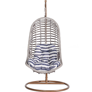 Sedia a dondolo da esterno economica a forma di uovo, sedia a dondolo autoportante a forma di uovo, sedia sospesa a forma di nido d'uccello - Product Image 1