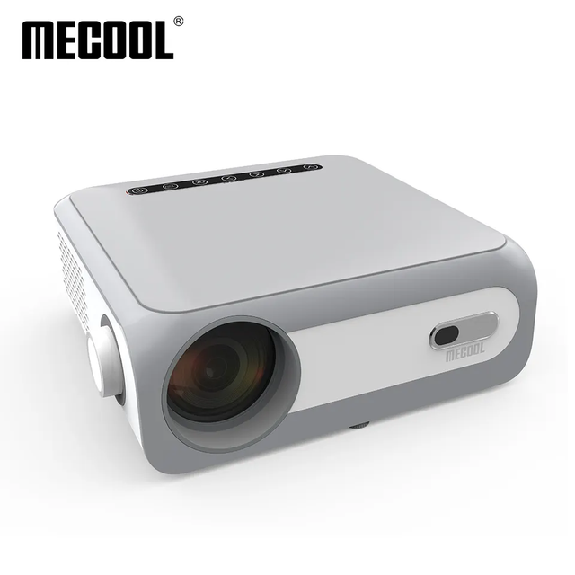 Global Plugs MECOOL KP1 Projector 1920x1080P 700ANSI Lumens 5inche Portable Android Mini LCD Smart Mecool Projector
