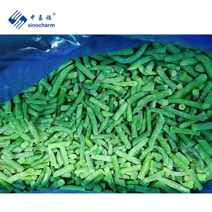 Frozen Green Beans Cut IQF Green Beans Cut Frozen 2-4CM Green Beans Cut From Sinocharm