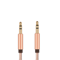 Ugreen — câble audio stéréo tressé en Nylon, câble en métal AUX, 3.5MM, plaqué or