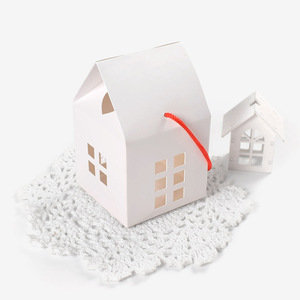 Ingrosso mini Portatile <span class=keywords><strong>Casa</strong></span> di Cuore Contenitore di Biscotti di Nozze Favorisce Regali di Imballaggio <span class=keywords><strong>Casa</strong></span> di Cioccolato Forma Scatole di Caramelle - Product Image 5