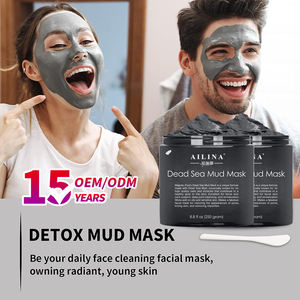 Großhandel Gesicht Deep Cleansing Anti Akne Straffende Haut Totes Meer Black Mud <span class=keywords><strong>Mask</strong></span> Kit - Product Image 5