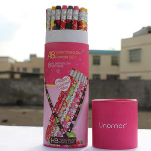 Panwenbo Individuelles Logo Holz-HB-Bleistift-Set Mehrfarbiges Schreib-, Zeichen- und Skizzier-Set Werbeartikel - Product Image 2