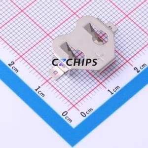 MY-<b>1632</b>-03 Button & Strip <b>Battery</b> Connector SMD Connector <b>Battery</b> Clip CR1632 Phosphor Bronze Nickel - Product Image 1