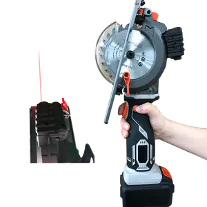 775 motor 4500rpm electric heavy duty wood cutter 115mm 4-1/2'' circular saw guide with laser function