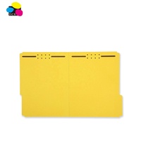 Carpeta de Archivo de Papel Manila de 11 Puntos, Colores Vivos, 100 Unidades por Caja, Colores de Dos Tonos, Tamaño A4/Carta, Ecológica, Personalizable