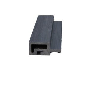 Bordure de finition moderne en WPC pour revêtement mural et terrasse, accessoires de revêtement de <span class=keywords><strong>sol</strong></span> extérieur, étanche et durable, utilisée comme capuchonnage - Product Image 3