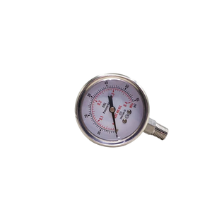 स्टेनलेस स्टील शॉकप्रूफ पहनने-प्रतिरोधी वैक्यूम दबाव गेज 0-1.6mpa निरंतर हीटिंग पानी की आपूर्ति FNE-11 मॉडल 1 वर्ष - Product Image 2
