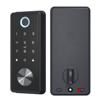 Cerradura Digital Electrónica de Seguridad Udohow con Wifi Tuya, Código Anti-Espionaje, Reconocimiento de Huella Dactilar y Wi-Fi