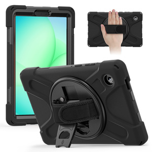 Custodia Rigida Antiurto in Silicone con Tracolla per Samsung <span class=keywords><strong>Galaxy</strong></span> <span class=keywords><strong>Tablet</strong></span> A11 8.7 Cover e Custodie per <span class=keywords><strong>Tablet</strong></span> - Product Image 1