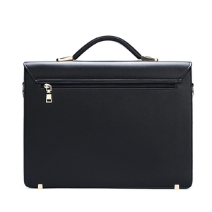 OEM/ODM-maletín portátil de cuero sintético con forma de lujo para hombre, maletín para ordenador portátil, con bloqueo de contraseña, para negocios - Product Image 2