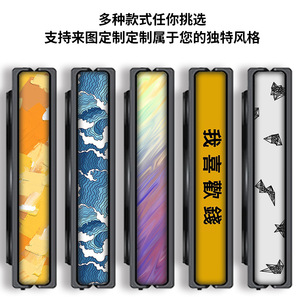 Nubia Flip Hinge Protector <b>Film</b> 2Pcs Set Decorative Sticker Waterproof Scratch Resistant - Product Image 3