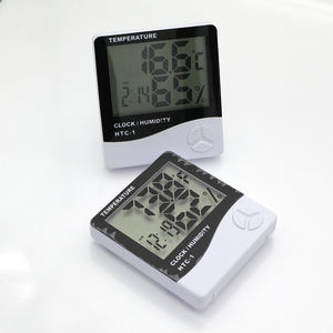 전문 전자 화이트 미니 홈 백라이트 온도계 온도 실내 습도계 야외 미터 디지털 Lcd 습도 - Product Image 1