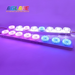 Aglare AC24V <span class=keywords><strong>RGB</strong></span> <span class=keywords><strong>LED</strong></span> điểm ảnh điểm đèn IP65 không thấm nước 60 mét tự động Cabochon đầy màu sắc vui chơi giải trí <span class=keywords><strong>LED</strong></span> ánh sáng vui chơi giải trí Rides - Product Image 1