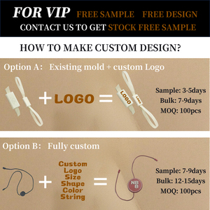 Sello de Seguridad de Plástico Ecológico y Duradero con Cordón para Ropa, Bolsas, Zapatos y Prendas, Marca Personalizada OEM - Product Image 4