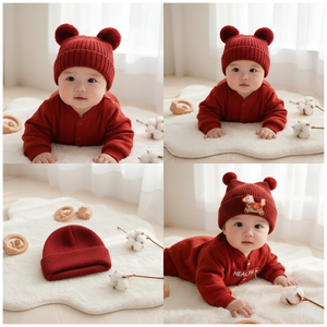 Venta al por mayor <span class=keywords><strong>de</strong></span> fábrica/OEM: <span class=keywords><strong>Gorro</strong></span> <span class=keywords><strong>de</strong></span> reno rojo <span class=keywords><strong>de</strong></span> felpa <span class=keywords><strong>para</strong></span> bebé, cálido, cortavientos, <span class=keywords><strong>de</strong></span> <span class=keywords><strong>lana</strong></span>, <span class=keywords><strong>para</strong></span> otoño/invierno, con diseño <span class=keywords><strong>de</strong></span> animal lindo <span class=keywords><strong>para</strong></span> niños y niñas. - Product Image 2