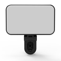 Luz de Relleno Portátil para Teléfono para Transmisión en Vivo y Fotografía - Lámpara LED RGB Compacta de Mano con Clip