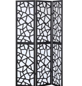 Trắng Hiện Đại Gấp Gỗ Màn Hình Tay Khắc Phân Vùng Tường Cho Phòng Khách Gỗ Màn Hình Cho Phòng Vẽ Bán Buôn - Product Image 5