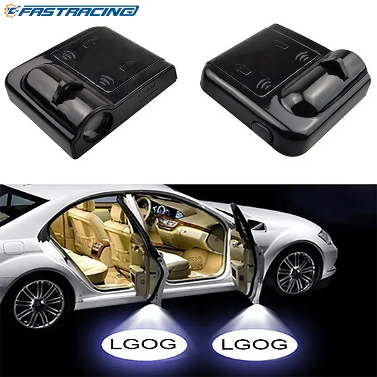 Éclairage LED de porte de voiture avec logo à personnaliser, 20 pièces, projecteur logo, accessoires d'intérieur