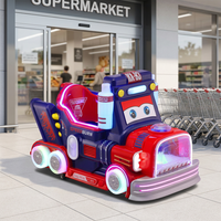 Manège interactif à monnayeur pour enfants, voiture de dessin animé à bascule, équipement de divertissement pour centre commercial, aire de jeux, salle d'arcade - Vente chaude