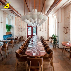 Lámpara de Araña Esférica Moderna y Elegante - Decoración de Hotel con Estilo para Bistro de Lujo Contemporáneo/Salón de Restaurante de Diseño, Tamaños Personalizables - Product Image 3
