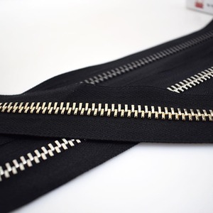Deepeel KY2085 10 #   <span class=keywords><strong>Fermeture</strong></span> éclair en métal à extrémité ouverte pour vêtements, accessoires de couture, 70/80/90/100 cm - Product Image 6