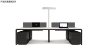 Muebles de Oficina Modernos, Escritorio Ejecutivo, Estación de Trabajo para Computadora, Escritorio Modular de Madera para Personal, Escritorio Compacto para Espacios Abiertos
