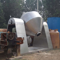 Secador Rotatorio de Vacío de Doble Cono Automático de Alta Eficiencia SZG/YZG/FZG con Motor y SUS304 para KClO/Perclorato de Potasio
