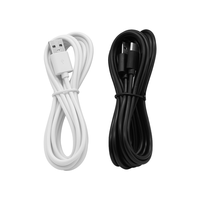 Câble Micro-USB 2.0 TPE haute vitesse Tideseer pour appareils Android et synchronisation d'appareil photo - Longueurs de 0,25 m à 8 m - Emballé