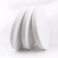 Pièces de siège blanches ignifuges écologiques, économiques et haute performance, en tissu non tissé absorbant le son, feutre de coton pour voitures