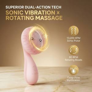 Herramienta de Dermoabrasión Sónica Cinética, Control de Sebo, Sistema de Luminosidad Radiante, Equipo Estético Inalámbrico, Exfoliante Facial de Silicona Impermeable - Product Image 3