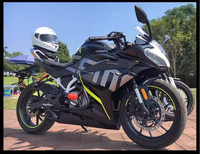 Nouvelle barre de protection avant anti-chute pour moto, protection du moteur, acier noir, accessoires de modification pour 250SR
