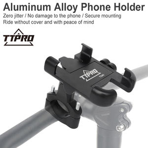 Supporto per telefono in alluminio per installazione gratuita supporto per bicicletta per <span class=keywords><strong>fuoristrada</strong></span> - Product Image 2