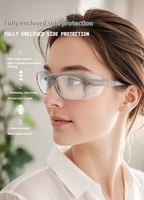 Nouveau design de lunettes professionnelles branches réglables charpentier travail lunettes de protection des yeux Prescription industrielle lunettes de sécurité