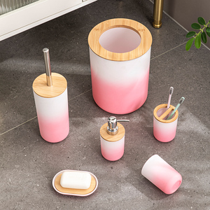 Bộ đồ dùng vệ sinh cắm trại ngoài trời, Bộ đồ dùng nhà vệ sinh và phòng tắm cơ bản bằng nhựa hiện đại - Product Image 2