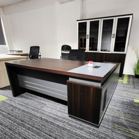 Facile à installer Bureau en mélamine pour le chef de bureau Table de bureau exécutive Bureau de luxe pour le chef de la direction