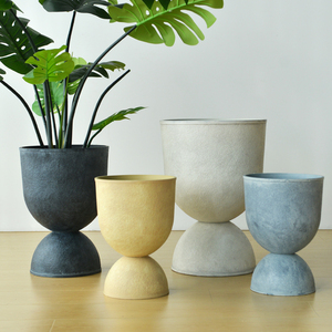 Nouvelle collection de pots en plastique, vente directe <span class=keywords><strong>d</strong></span>'usine, grands pots en forme de tasse, pots modernes pour arbres, pots à fleurs <span class=keywords><strong>d</strong></span>'intérieur et <span class=keywords><strong>d</strong></span>'extérieur - Product Image 2
